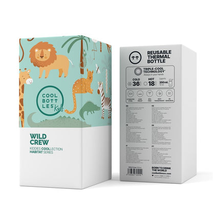 The Kiddie Bottle Wild Crew 350 ml - Cool Bottles