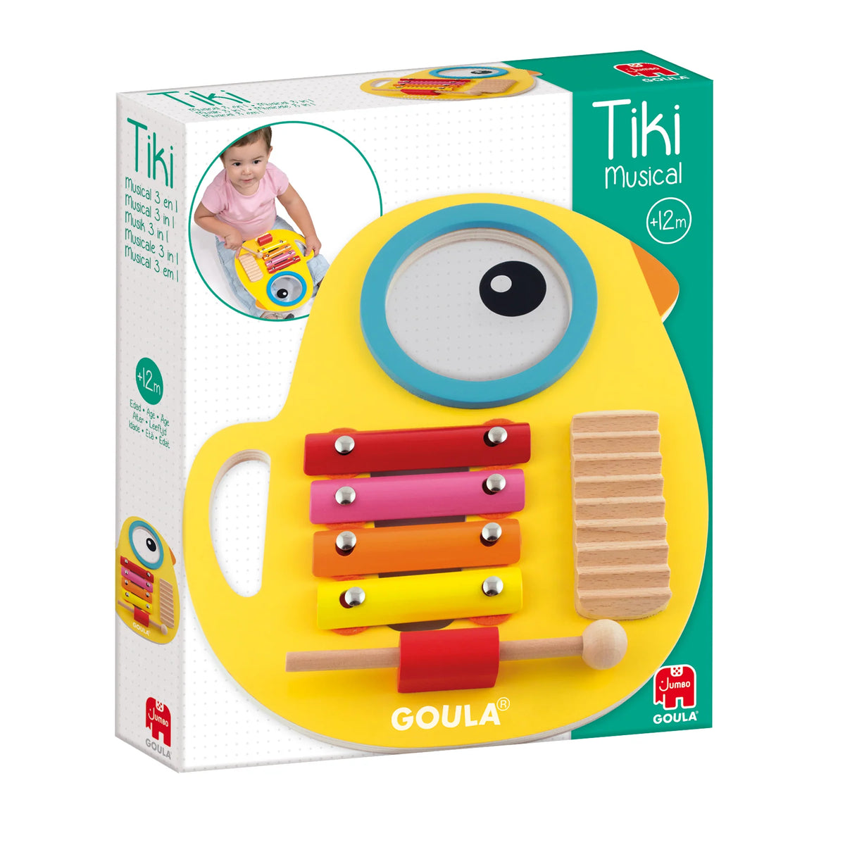 Tiki Musical 3 en 1 - Goula