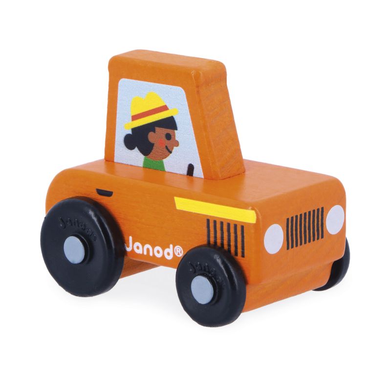 Tractor Naranja Cross Roads - Janod