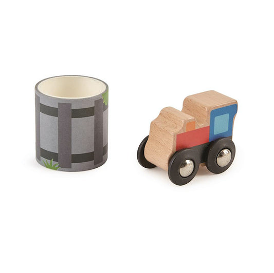 Tren de Madera con Vía - Hape