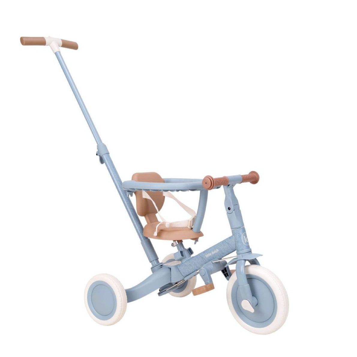 Triciclo con Barra Safari Dreams Azul - Little Dutch