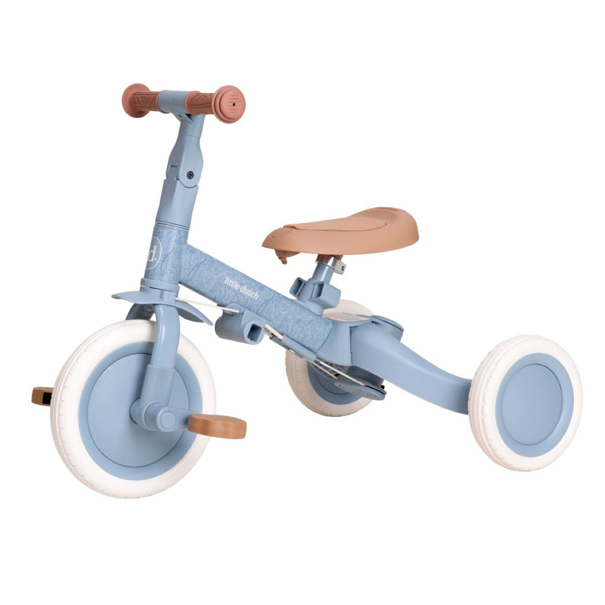 Triciclo con Barra Safari Dreams Azul - Little Dutch