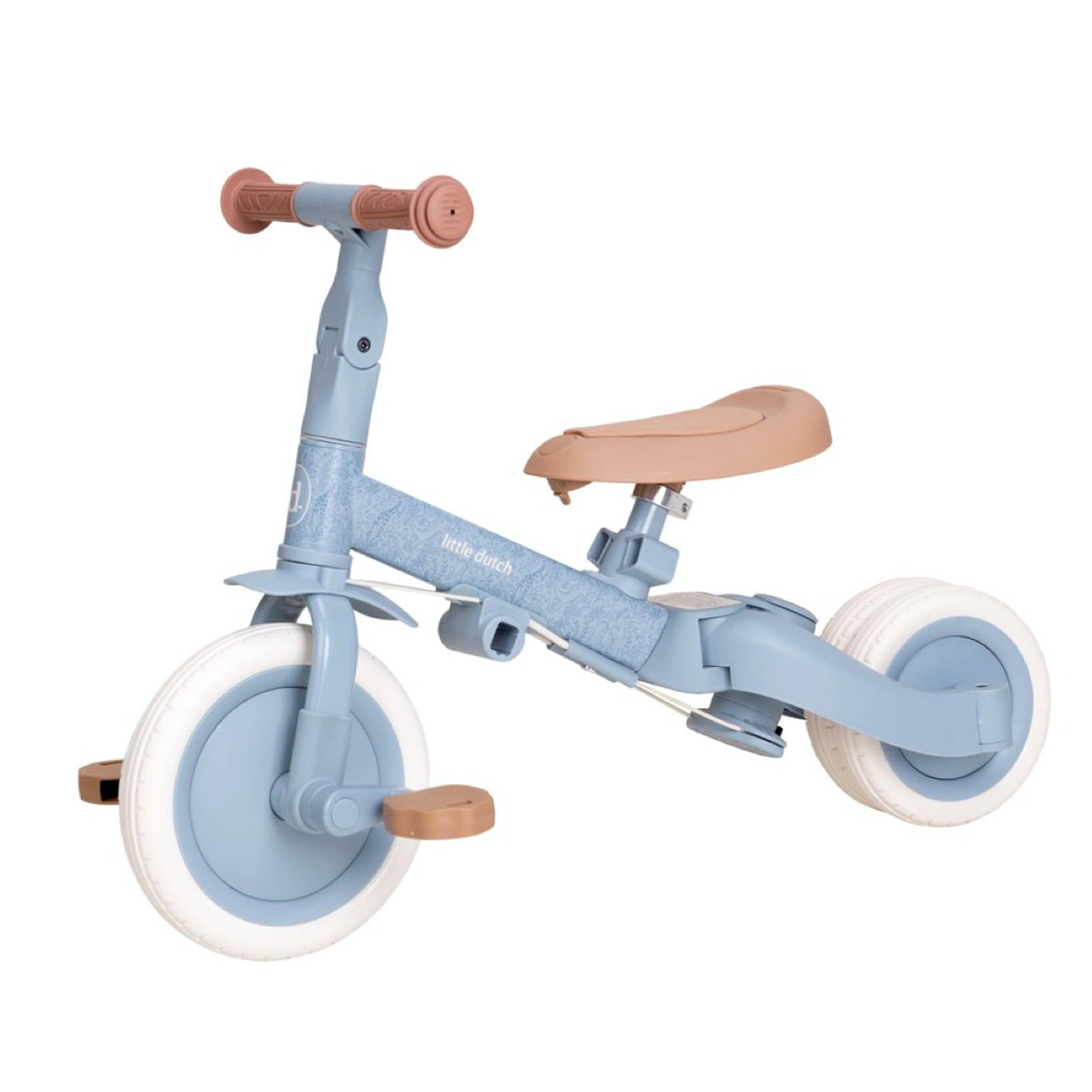 Triciclo con Barra Safari Dreams Azul - Little Dutch