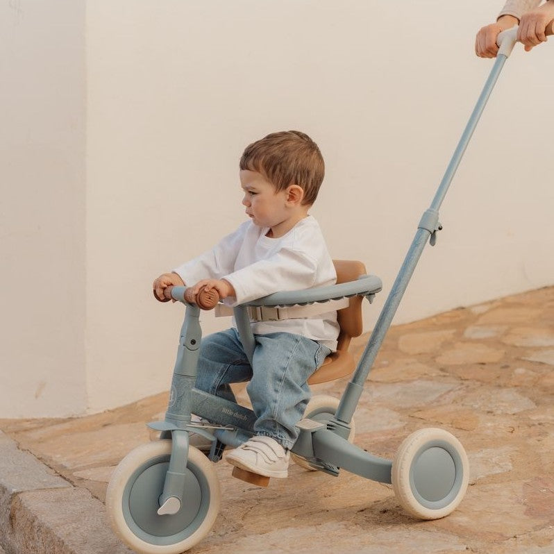 Triciclo con Barra Safari Dreams Azul - Little Dutch