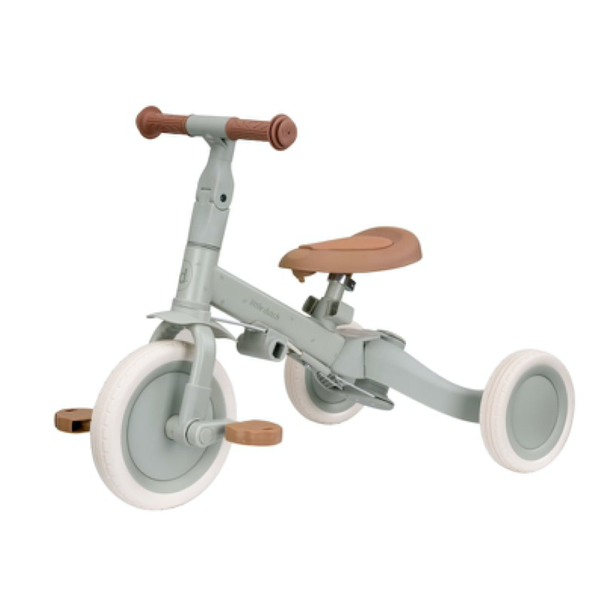 Triciclo con Barra Verde - Little Dutch