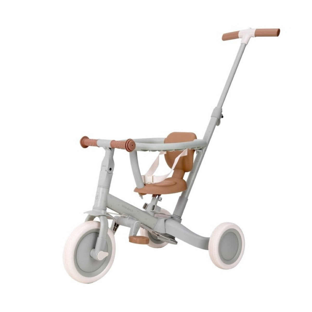 Triciclo con Barra Verde de Little Dutch