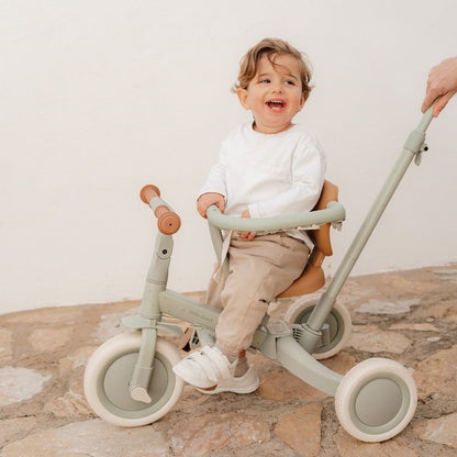 Triciclo con Barra Verde - Little Dutch