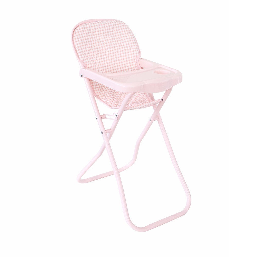 Trona de Muñecas Vichy Rosa - Monnëka