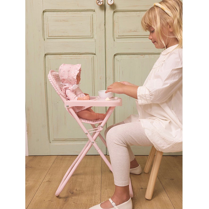 Trona de Muñecas Vichy Rosa - Monnëka