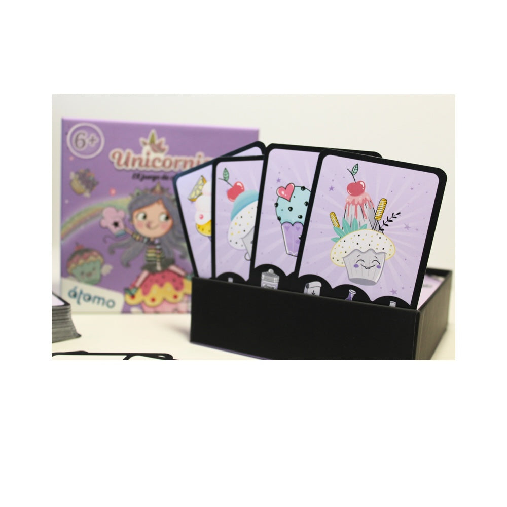 Unicornia, Juego de Cartas - Átomo Games