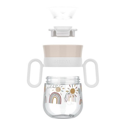 Vaso Antiderrame 360º 200 ml Arcoíris - Little Dutch
