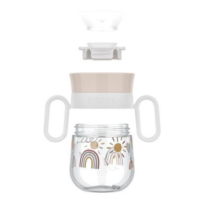 Vaso Antiderrame 360º 200 ml Arcoíris - Little Dutch