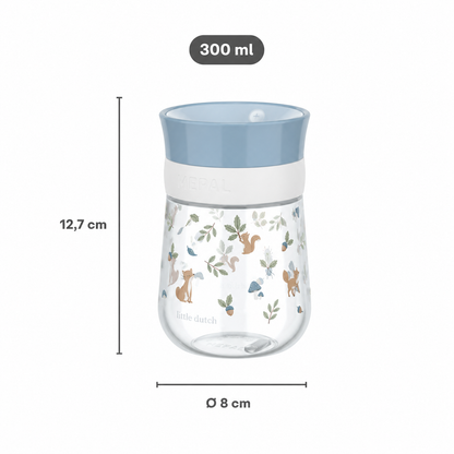Vaso Antiderrame 360º 300 ml Forest Friends - Little Dutch