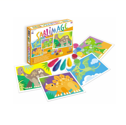 Decora con Arena Sablimage Dinosaurios de Sentosphere