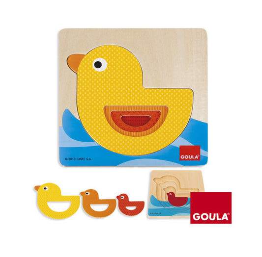 Puzzle Pato Decreciente de Goula