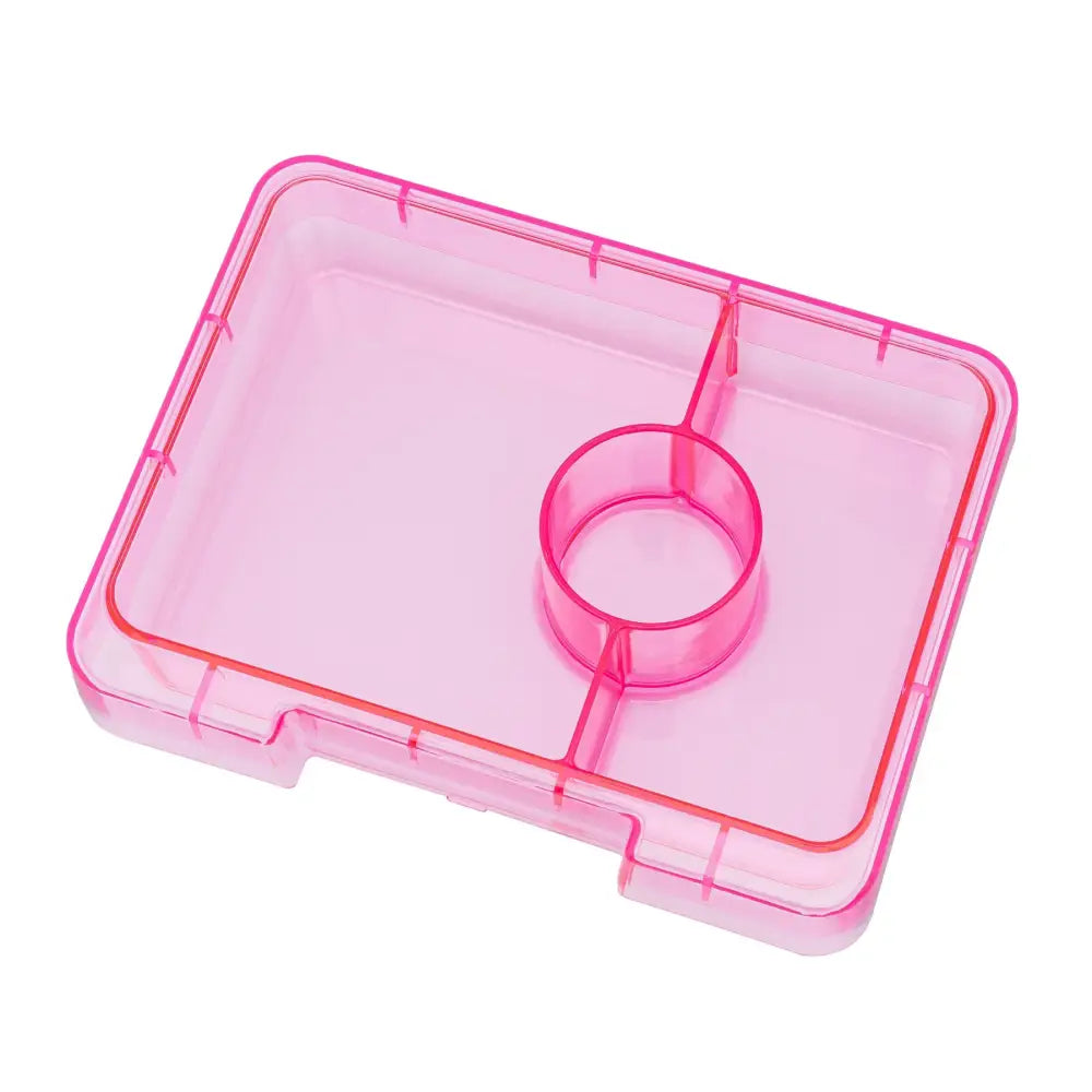 Yumbox Snack 3 Compartimentos Glitter Pink