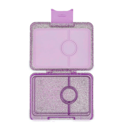 Yumbox Snack 3 Compartimentos Glitter Purple