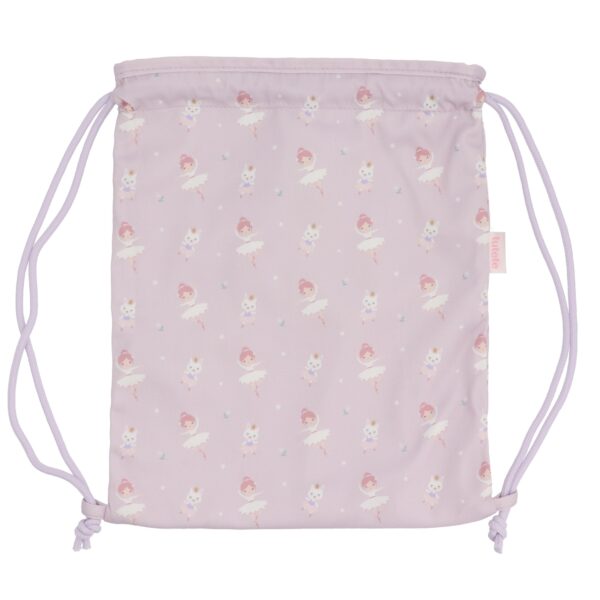 mochila saco con cordones infantil ballet tutete