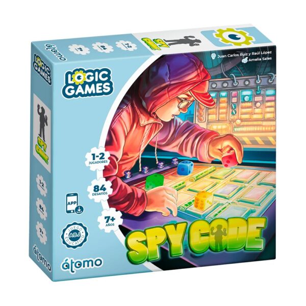 juego de mesa spy code de átomo games