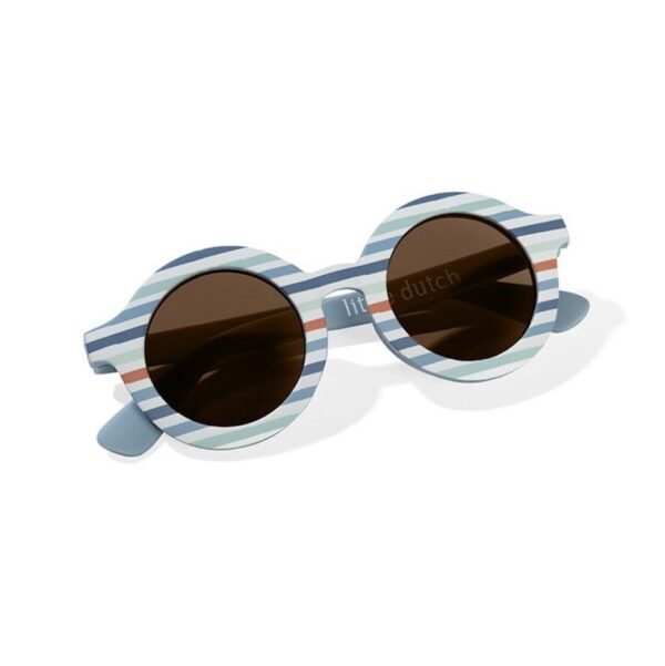 Gafas de Sol Infantiles Redondas Rayas +2 años de Little Dutch