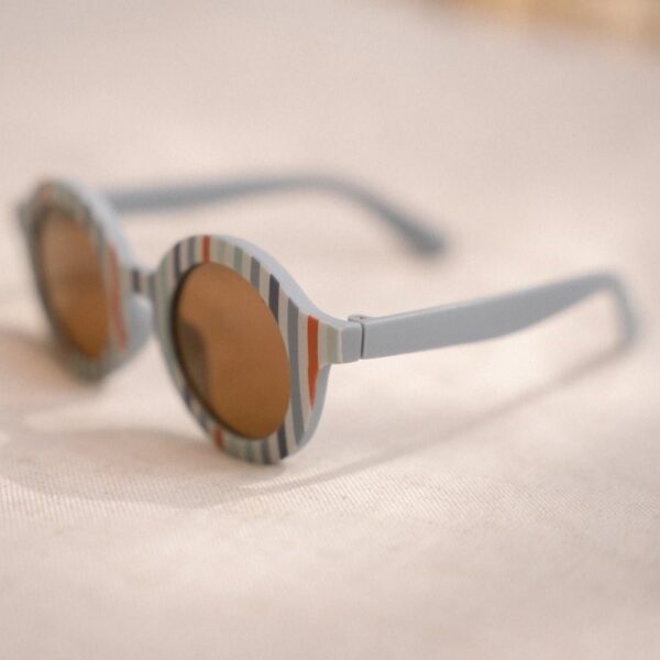 Gafas de Sol Infantiles Redondas Rayas +2 años de Little Dutch