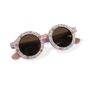 Gafas de Sol Infantiles Redondas Flores +2 años - Little Dutch