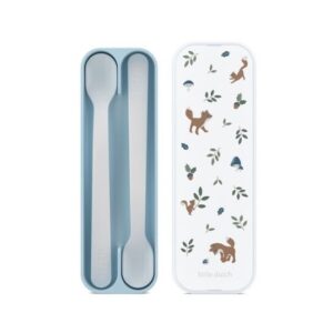 Pack de Cucharas Mango Largo Forest Garden - Little Dutch