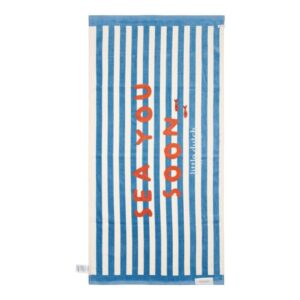 Toalla Playa Ocean Sea Life Azul - Little Dutch