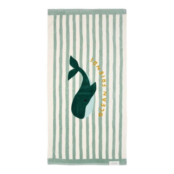 Toalla Playa Seashells and Stripes - Little Dutch