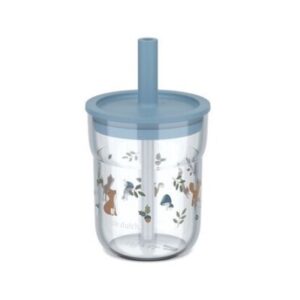 Vaso con Pajita 250 ml Forest Friends - Little Dutch