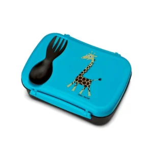 Caja de Almuerzo N'ice Box Kids Jirafa Turquesa - Carl Oscar