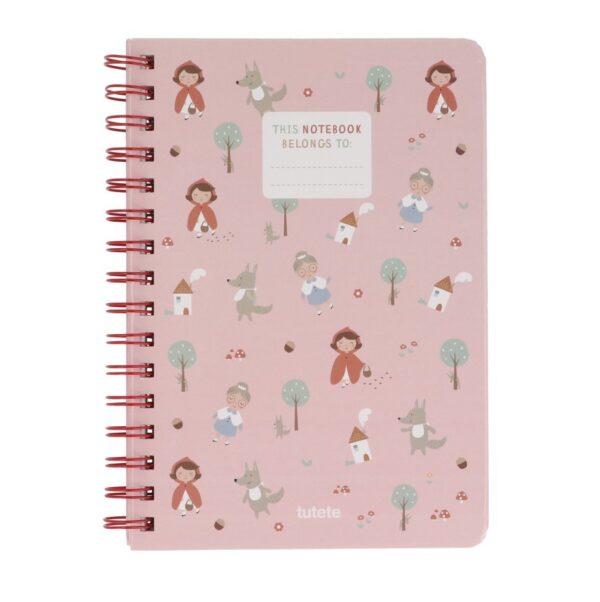 Libreta Escolar Caperucita Roja - Tutete