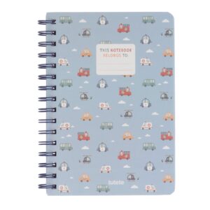 Libreta Escolar City Cars - Tutete