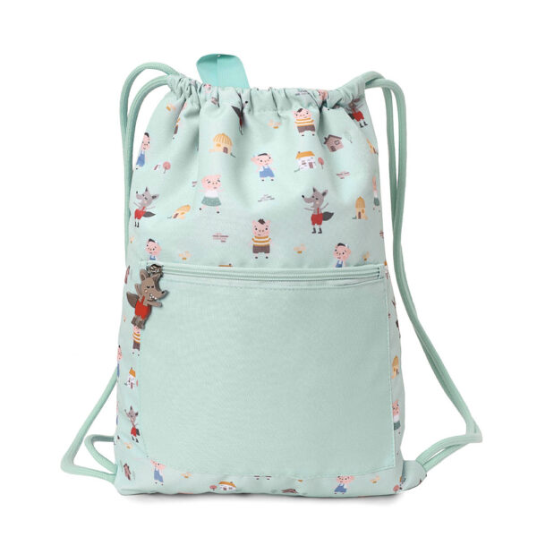 Mochila Saco Impermeable Los Tres Cerditos - Tutete