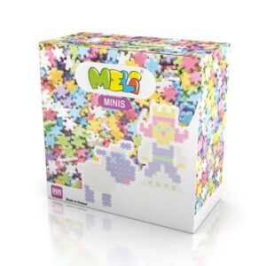 Bloques Meli Mini Pastel 800 piezas