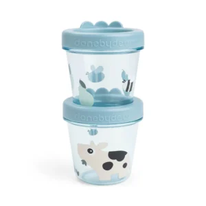 Contenedor Porta Alimentos 2-pack Tiny Farm Azul - Done By Deer