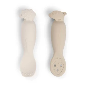 Set de Cucharas de Aprendizaje beige - Done By Deer