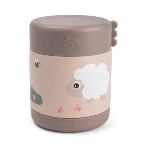 Termo Sólidos Tiny Farm Rosa 300 ml - Done by Deer