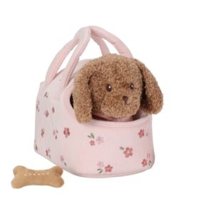 Perrito Peluche Jackie con Bolsa - Little Dutch