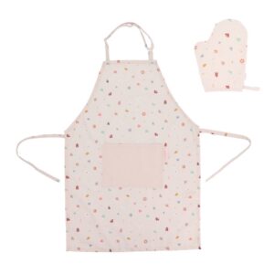 Set Delantal Geometric Nature - Tutete