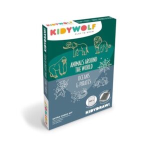 Plantillas Kidydraw Animales-Piratas - Kidywolf
