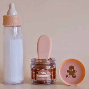 Biberón Mágico y Potito Navidad para Muñecas - Tiny Harlow