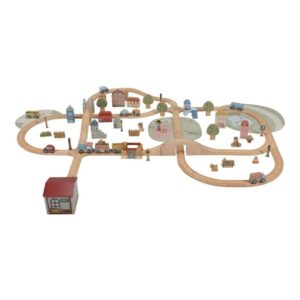 Set Tren de Madera - Little Dutch