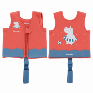 Chaleco Flotador Aprendizaje Hippos 2-3 años - Monnëka