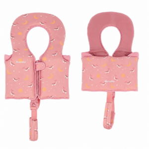 Chaleco Flotador Aprendizaje Whale Pink 1-2 años - Monnëka