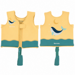 Chaleco Flotador Aprendizaje Whale Teal 2-3 años - Monnëka