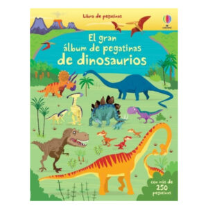 El Gran Álbum de Pegatinas de Dinosaurios - Usborne