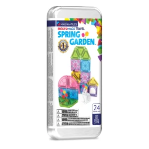 MicroMags Spring Garden Travel Set 24 Piezas - Magna Tiles