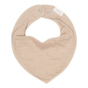 Bandana Bib Beige - Little Dutch
