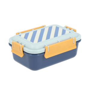 Caja Almuerzo Bento Stripes Azul - Tutete